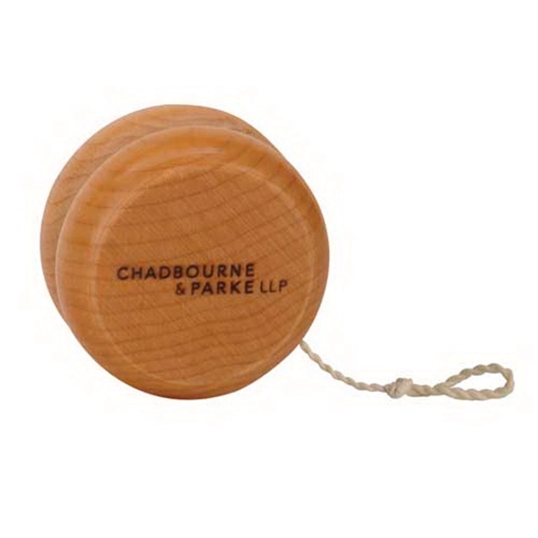 Wooden Yo-Yo available in natural finish or color of your choice(call... from ASI 56020 The Gavel Company / The Gavel Company