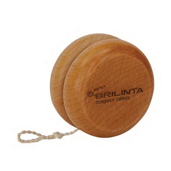 Wooden Yo-Yo available in natural finish or color of your choice(call... from ASI 56020 The Gavel Company / The Gavel Company
