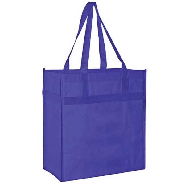 13" x 7" x 14" non-woven PP grocery tote with gusset,... from ASI 35290 American Ad Bag Co