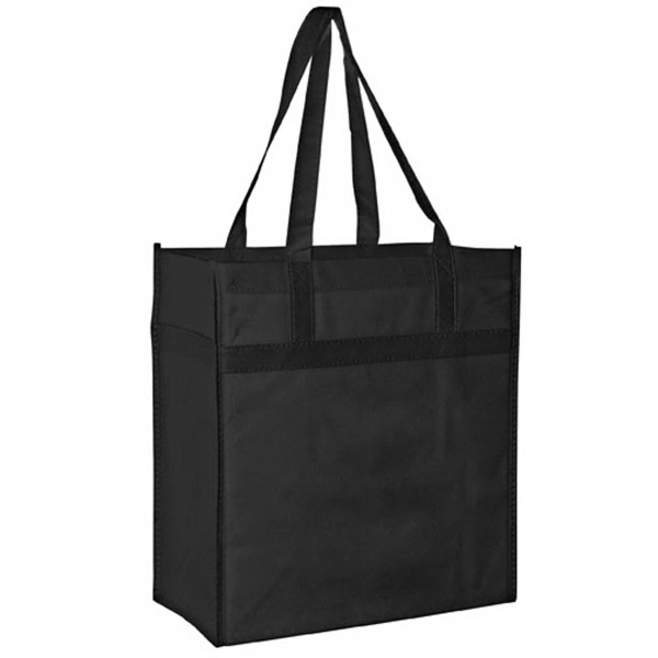 13" x 7" x 14" non-woven PP grocery tote with gusset,... from ASI 35290 American Ad Bag Co