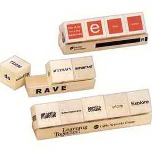 1 3/4" Hard Maple Cubes presented individually or collated and shrink... from ASI 56020 The Gavel Company / The Gavel Company