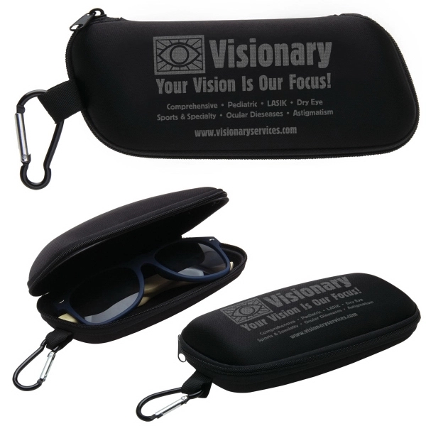 6 1/2" x 2 5/8" protective case for eyeglasses, available with... from ASI 62190 Illini