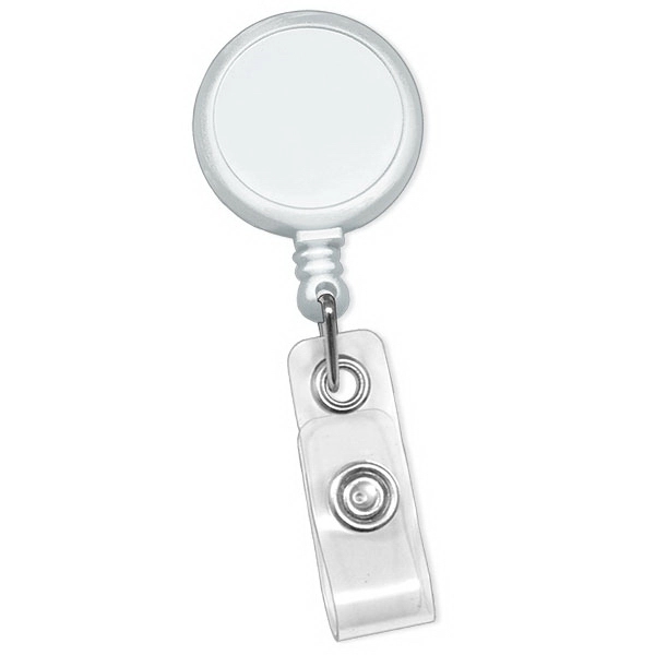 MaxLabel custom badge reels feature an extra large imprint area for... from ASI 79898 Promovision / PROMOVISION