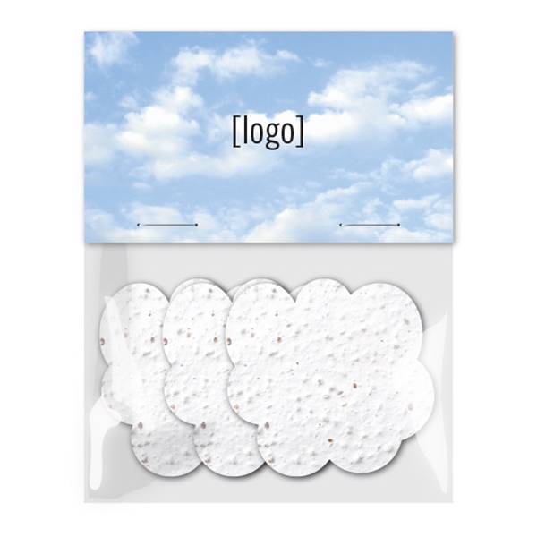 Seed paper shape pack, 3pack.... from ASI 40646 Bloomin Promotions / Bloomin' Promotions™