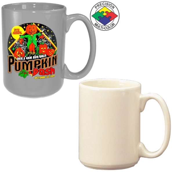 15oz Gloss Colored El Grande Mug with c-shaped handle.... from ASI 80093 Pyrographics / Pyrographics Line