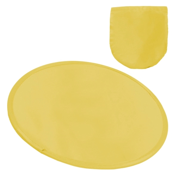Foldable flying disc with matching pouch.... from ASI 93520 Ventura Inc