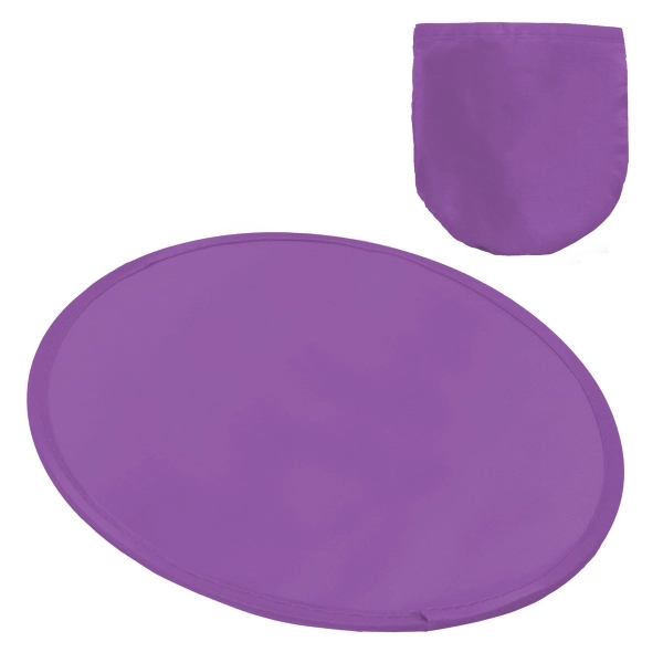 Foldable flying disc with matching pouch.... from ASI 93520 Ventura Inc