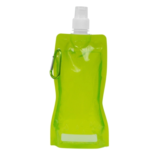 5" x 10" nylon and propylene collapsible 18 ounce bottle with... from ASI 62660 Innovation Line