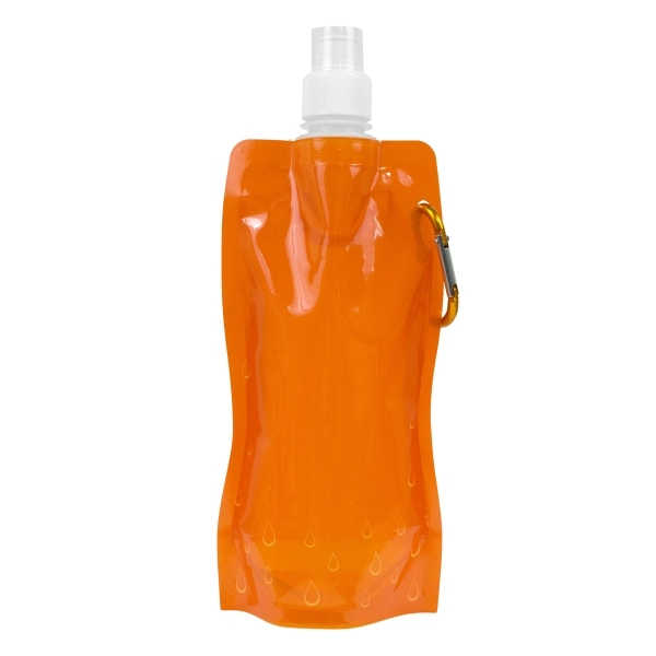 5" x 10" nylon and propylene collapsible 18 ounce bottle with... from ASI 62660 Innovation Line