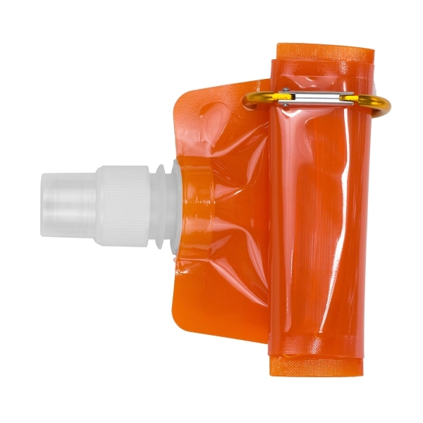 5" x 10" nylon and propylene collapsible 18 ounce bottle with... from ASI 62660 Innovation Line