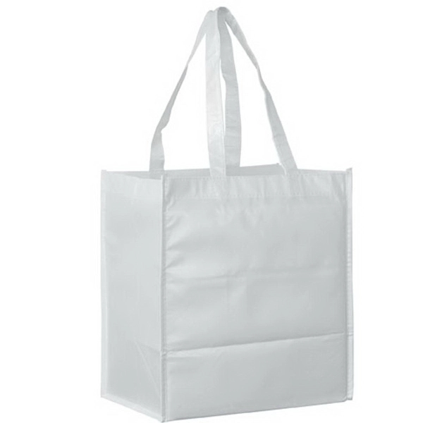 13" x 5" x 13" non-woven polypropylene tote with stitched seams,... from ASI 35290 American Ad Bag Co