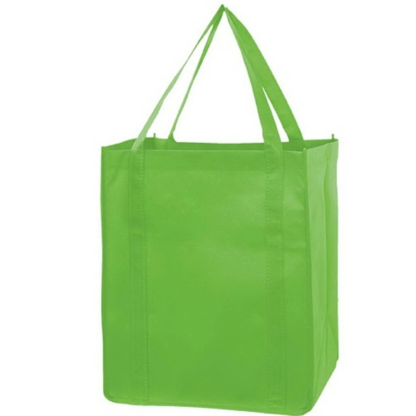 13" x 10" x 15" non-woven PP grocery tote with gusset,... from ASI 35290 American Ad Bag Co