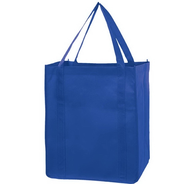 13" x 10" x 15" non-woven PP grocery tote with gusset,... from ASI 35290 American Ad Bag Co