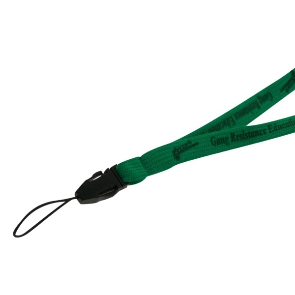 Shoe string lanyard, 3/8" wide x 18" long.... from ASI 31978 Admanline