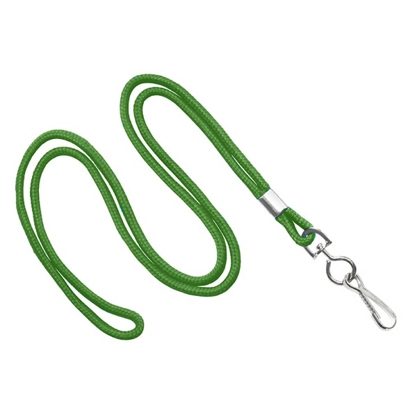 Available same day! These blank round braided non-breakaway lanyards come with... from ASI 79898 Promovision / PROMOVISION