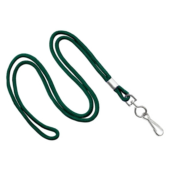 Available same day! These blank round braided non-breakaway lanyards come with... from ASI 79898 Promovision / PROMOVISION