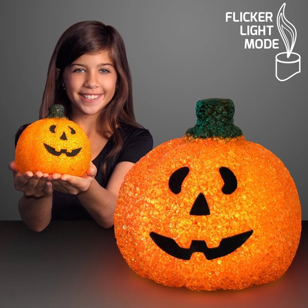 Light up EVA Halloween pumpkin face decoration. Blank.... from ASI 34194 ALightPromos / Alight Promotional Products