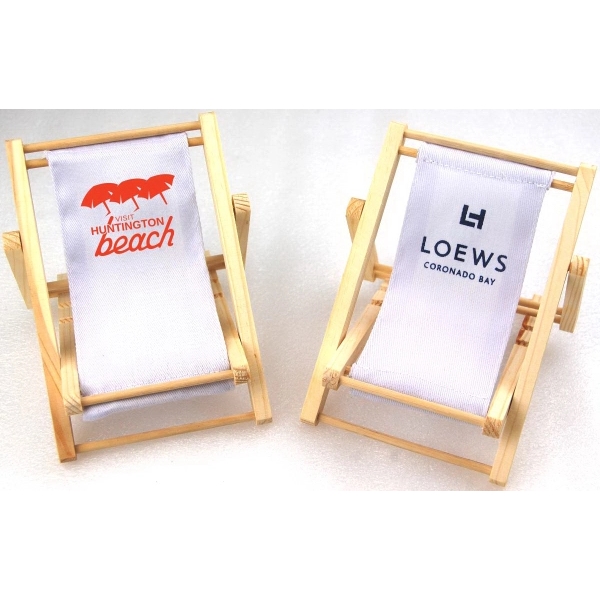 Wooden Frame Mini Beach Chair (New Big Size)... from ASI 64845 Kin Image Inc