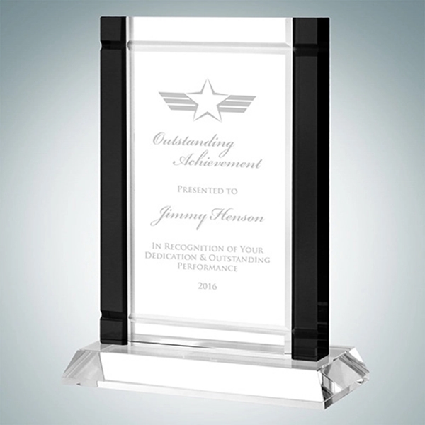Classic Deco award is made with an optical crystal base and... from ASI 47791 Best Deal Awards / Best Deal Awards