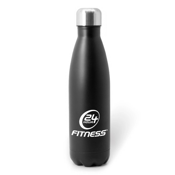 17 ounce stainless steel double-wall insulated bottle with screw-on lid.... from ASI 31978 Admanline