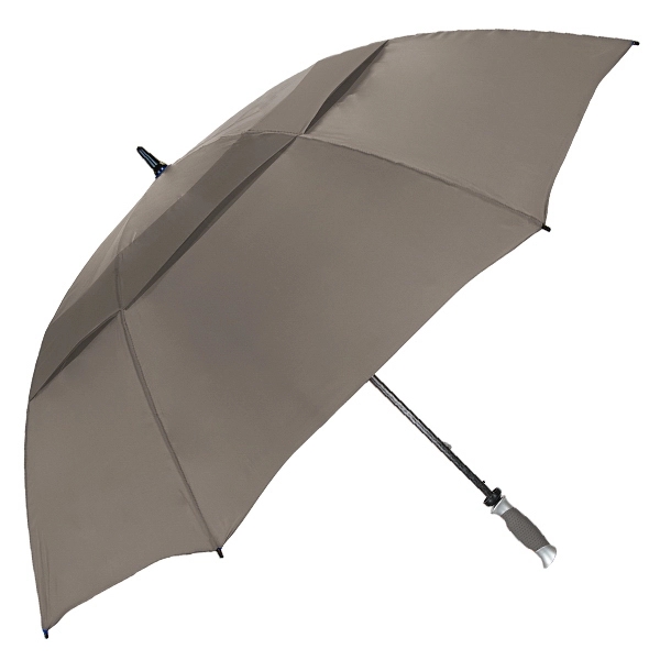 Manual opening umbrella with 62" arc, all fiberglass construction and alternating... from ASI 89955 StrombergBrand / Stromberg Brand Stromberg