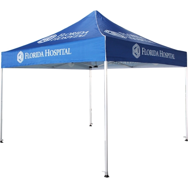 10x15ft Hex Aluminum Frame with Dye Sublimation Canopy.... from ASI 49891 Discount Marketing Products