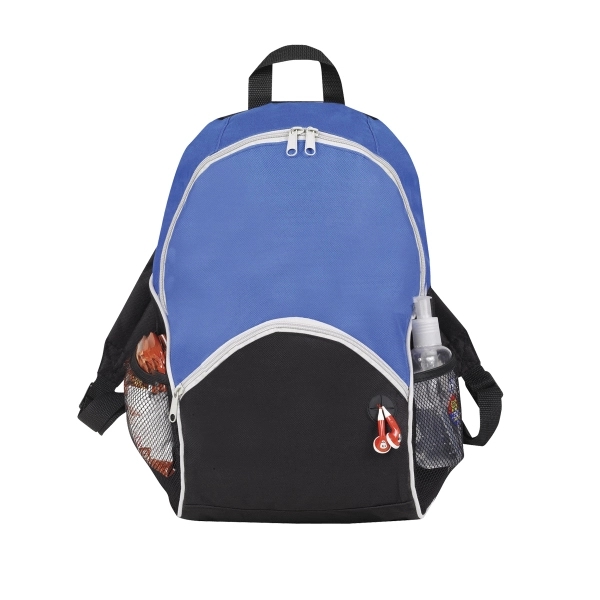 Backpack with 2 mesh side pockets.... from ASI 41511 Brainchild USA Inc / BrainChild Gift Club