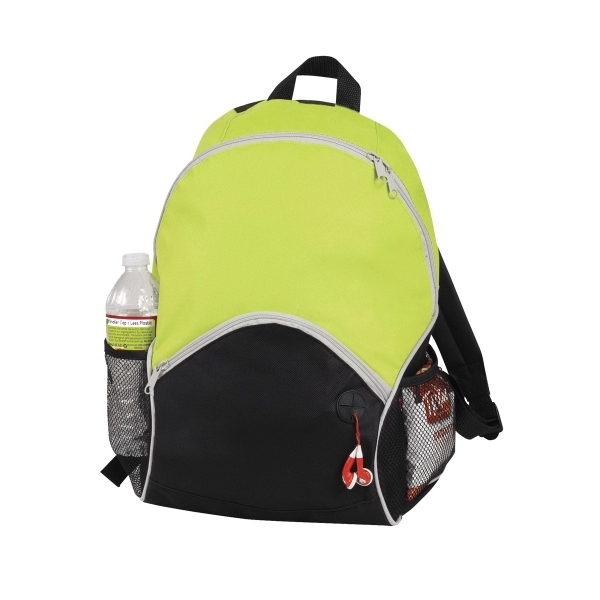 Backpack with 2 mesh side pockets.... from ASI 41511 Brainchild USA Inc / BrainChild Gift Club