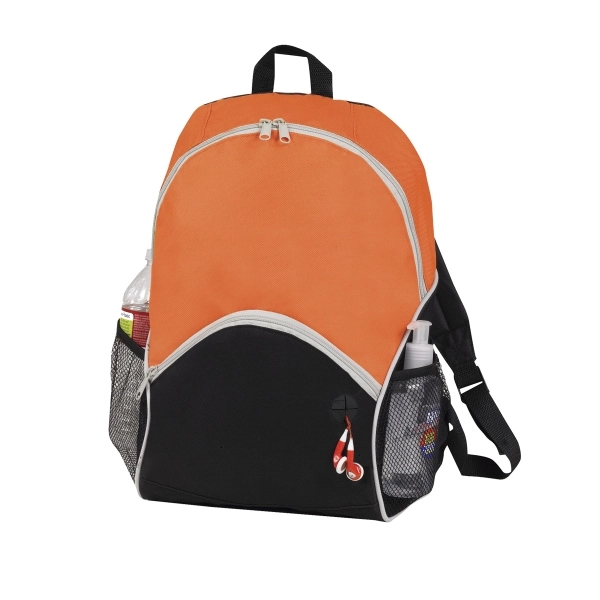 Backpack with 2 mesh side pockets.... from ASI 41511 Brainchild USA Inc / BrainChild Gift Club