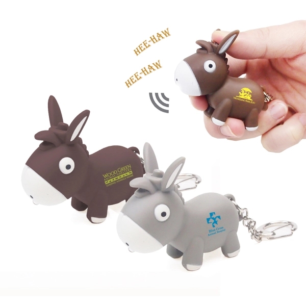 Donkey LED Keylight Keychain... from ASI 31517 Admart Products / Admart Line