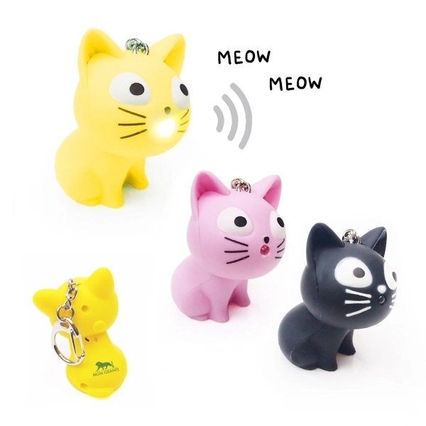 Kitty LED Keylight Keychain... from ASI 31517 Admart Products / Admart Line