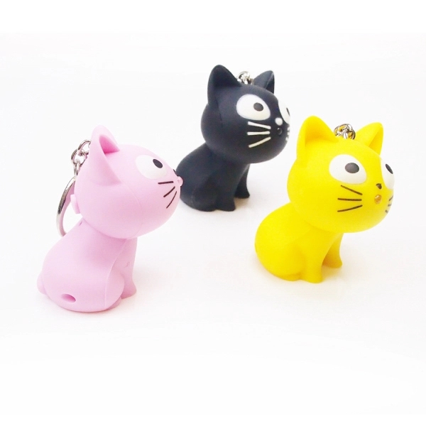 Kitty LED Keylight Keychain... from ASI 31517 Admart Products / Admart Line