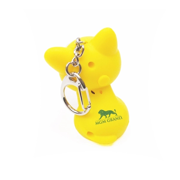 Kitty LED Keylight Keychain... from ASI 31517 Admart Products / Admart Line