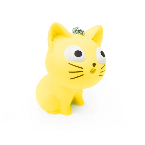 Kitty LED Keylight Keychain... from ASI 31517 Admart Products / Admart Line