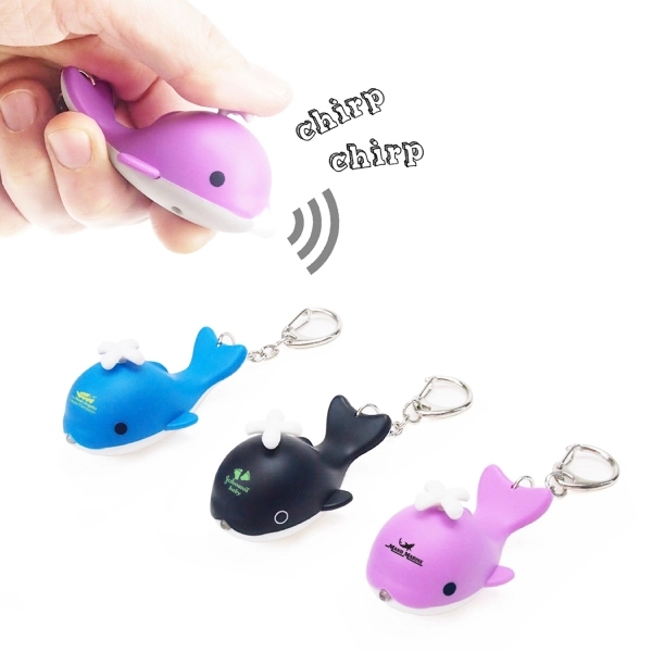Whale LED Keylight Keychain... from ASI 31517 Admart Products / Admart Line