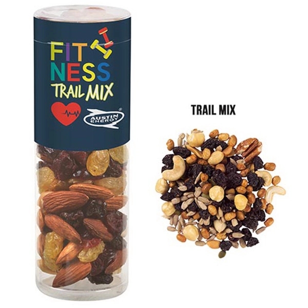 Healthy snack tube with 5 oz. of trail mix including raisins,... from ASI 71685 Midnite Snax®