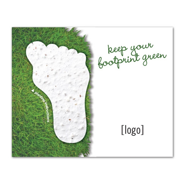 Two- part postcard (4x5) with seed paper insert.... from ASI 40646 Bloomin Promotions / Bloomin' Promotions™