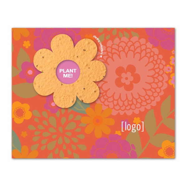 Two- part postcard (4x5) with seed paper insert.... from ASI 40646 Bloomin Promotions / Bloomin' Promotions™