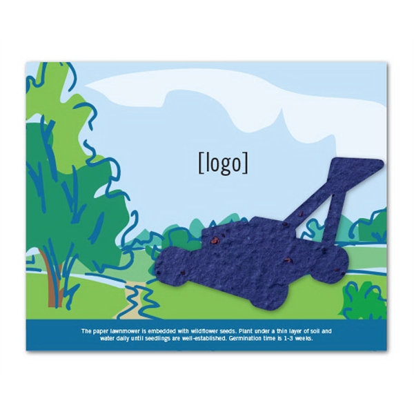 Two- part postcard (4x5) with seed paper insert.... from ASI 40646 Bloomin Promotions / Bloomin' Promotions™