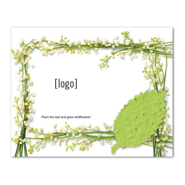 Two- part postcard (4x5) with seed paper insert.... from ASI 40646 Bloomin Promotions / Bloomin' Promotions™