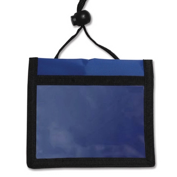 These durable 3-pocket credential wallets work as a name badge holder... from ASI 79898 Promovision / PROMOVISION