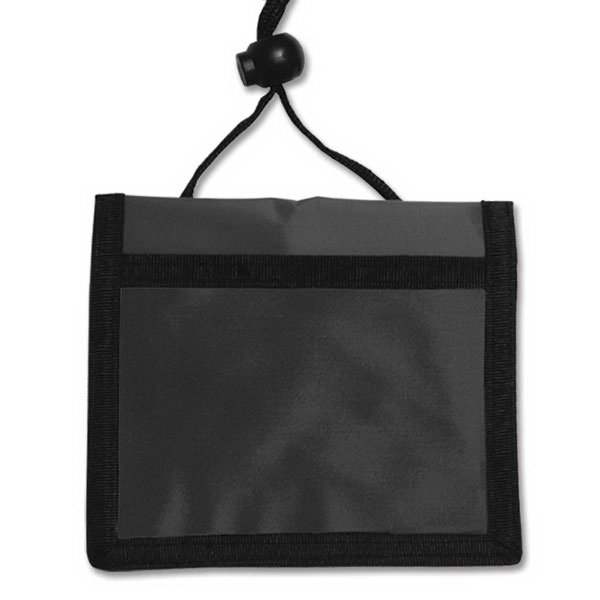 These durable 3-pocket credential wallets work as a name badge holder... from ASI 79898 Promovision / PROMOVISION