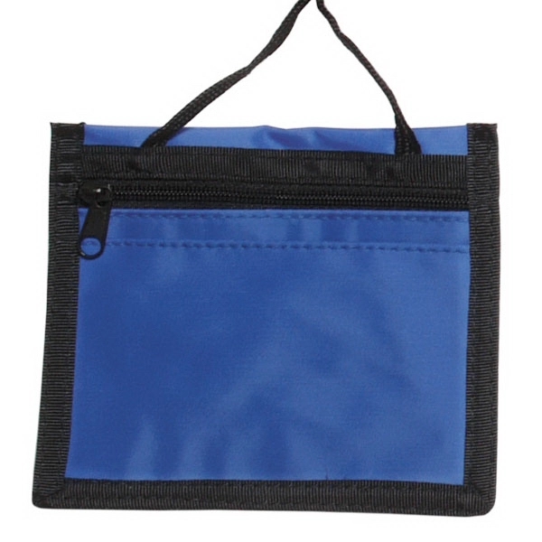 These durable 3-pocket credential wallets work as a name badge holder... from ASI 79898 Promovision / PROMOVISION
