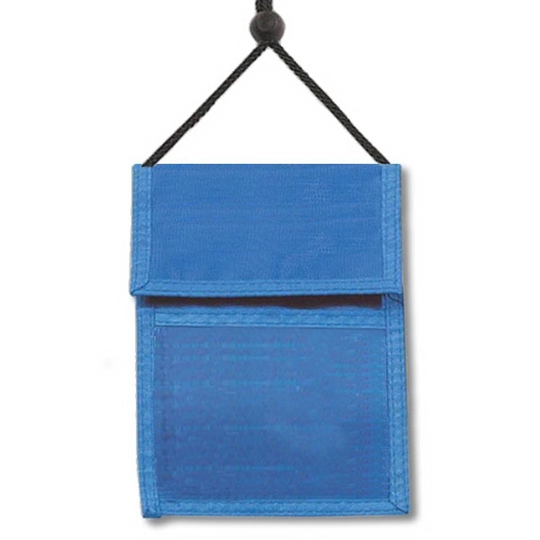 These durable all-in-one credential wallets feature 2 pockets on the front... from ASI 79898 Promovision / PROMOVISION
