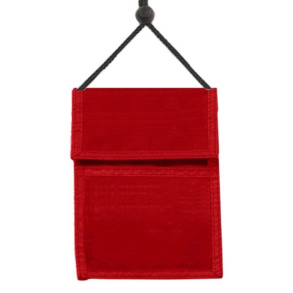 These durable all-in-one credential wallets feature 2 pockets on the front... from ASI 79898 Promovision / PROMOVISION