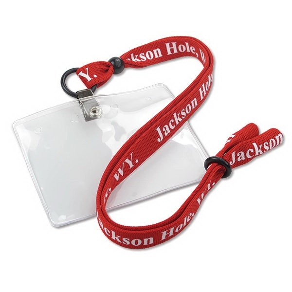 Custom combination lanyard / eyewear holder fits most eyeglass frame sizes.... from ASI 79898 Promovision / PROMOVISION