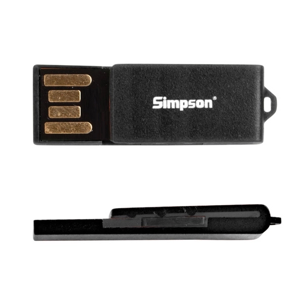 Mini clip 2.0 speed USB drive with a tier 1 memory... from ASI 90859 Tempo Industries Inc
