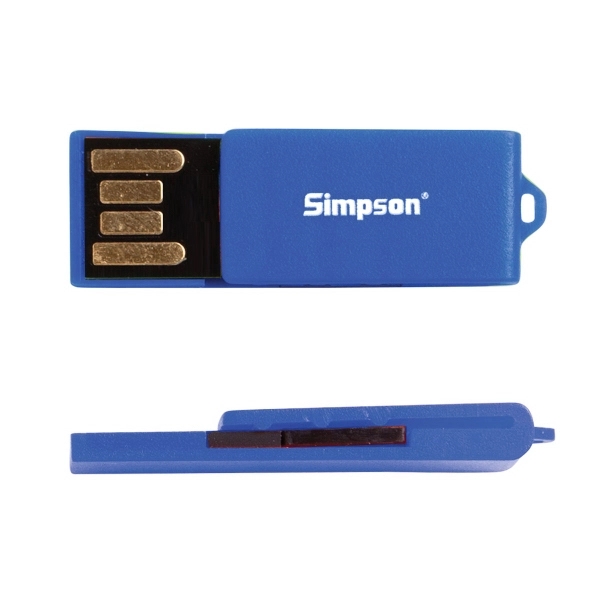 Mini clip 2.0 speed USB drive with a tier 1 memory... from ASI 90859 Tempo Industries Inc