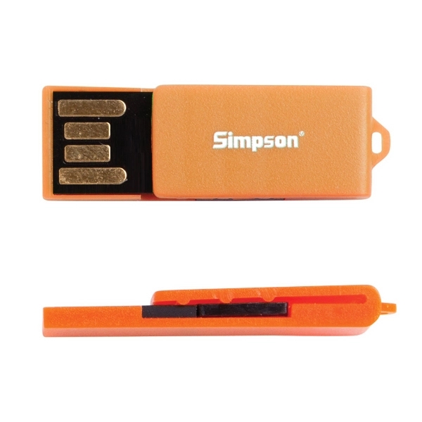 Mini clip 2.0 speed USB drive with a tier 1 memory... from ASI 90859 Tempo Industries Inc