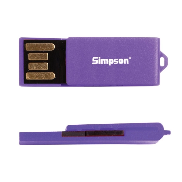 Mini clip 2.0 speed USB drive with a tier 1 memory... from ASI 90859 Tempo Industries Inc